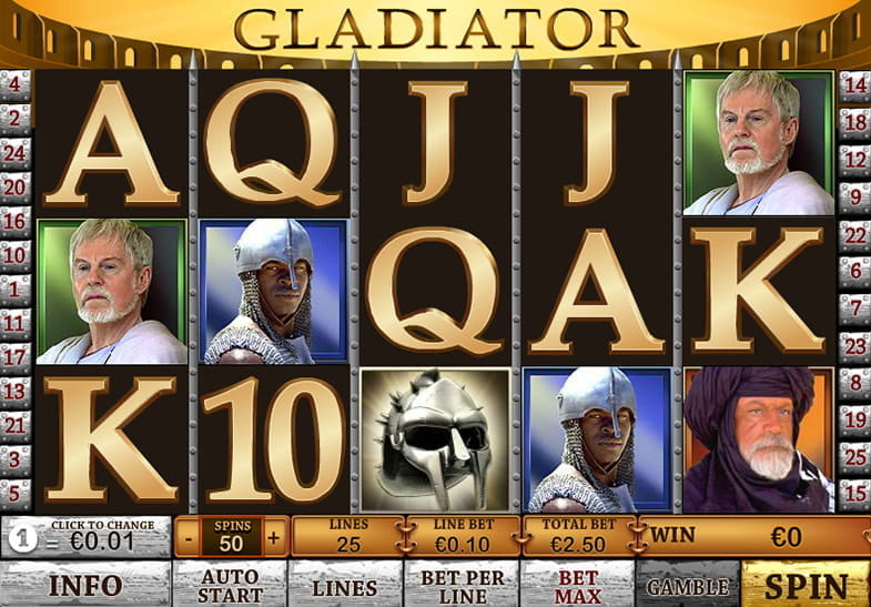 Gladiator Movie-Themed Slot