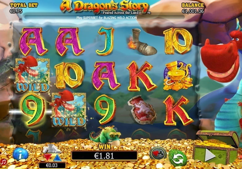 A Dragon's Tale Fairy Tale Slot