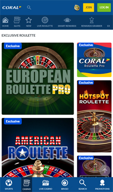 Coral Roulette Overview