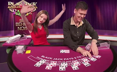 Blackjack Party Live Casino Game Sweden