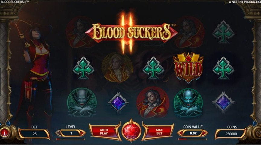 Free demo of the Blood Suckers 2 Slot game