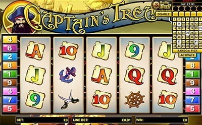 Captain’s Treasure Dollar Ball Jackpot Game