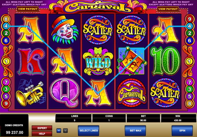 Free Demo of the Carnaval Slot