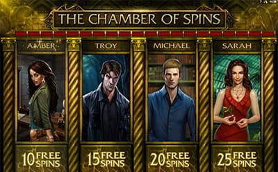 Choose From 4 Bonus Features in the Chamber of Spins