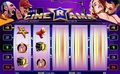 Cinerama Slot Gameplay