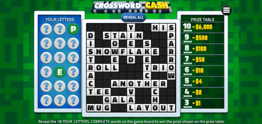 Free Demo of the Crossword Cash Slot