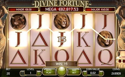 Divine Fortune Slot Bonus Round