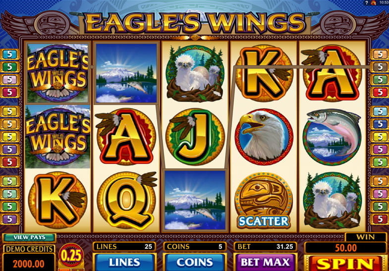 Free demo of the Eagle's Wings Slot game