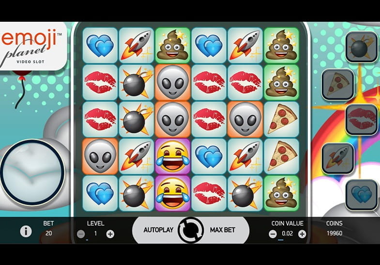 Free demo of the Emoji Planet Video Slot game