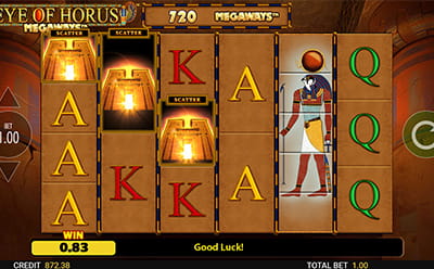 Eye of Horus Megaways Slot Free Spins