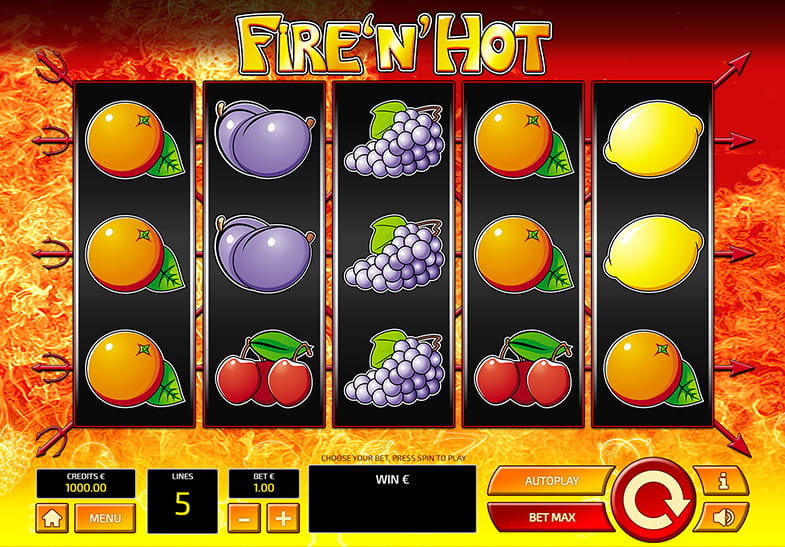 Free Demo of the Fire'N'Hot Slot
