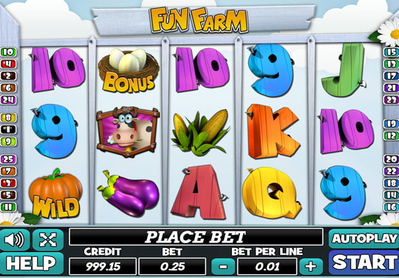 Fun Farm Slots Online