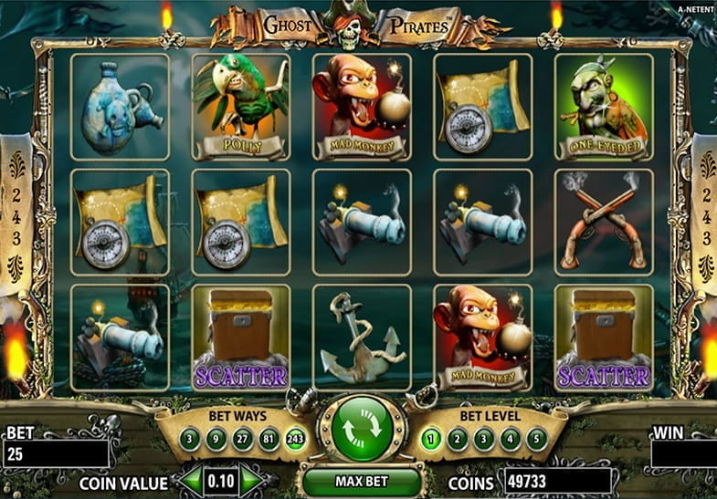 Free Demo of the Ghost Pirates Slot Game