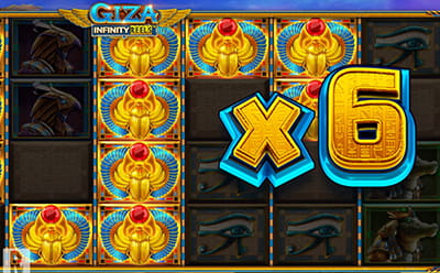 Giza Infinity Reels Slot Free Spins