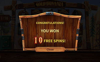 Gold Bonanza Slot Free Spins