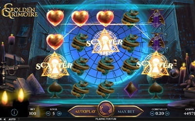 Golden Grimoire Slot Free Spins