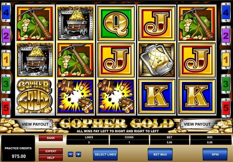 Gopher Gold Demo Slot