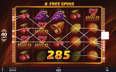 Hot Wild 7s Slot Free Spins