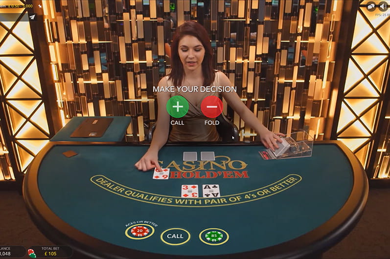 Casino Hold'em - Play Against the House at the Best Online Casino Sites