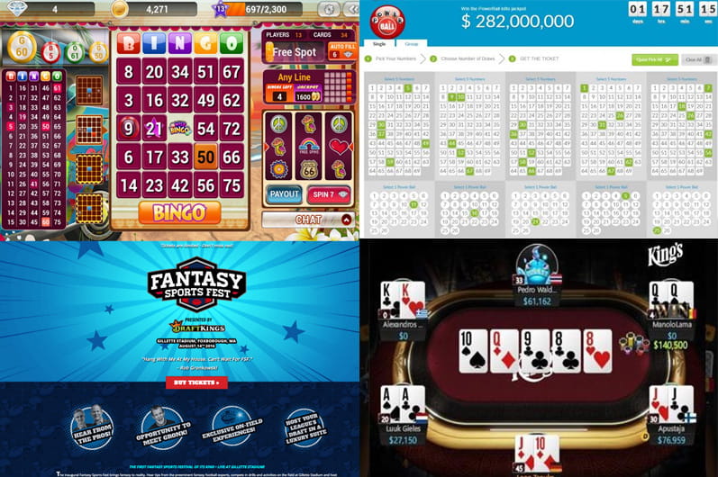 More Online Gambling - Bingo, Sports Betting, Lotto, Daily Fantasy, Poker