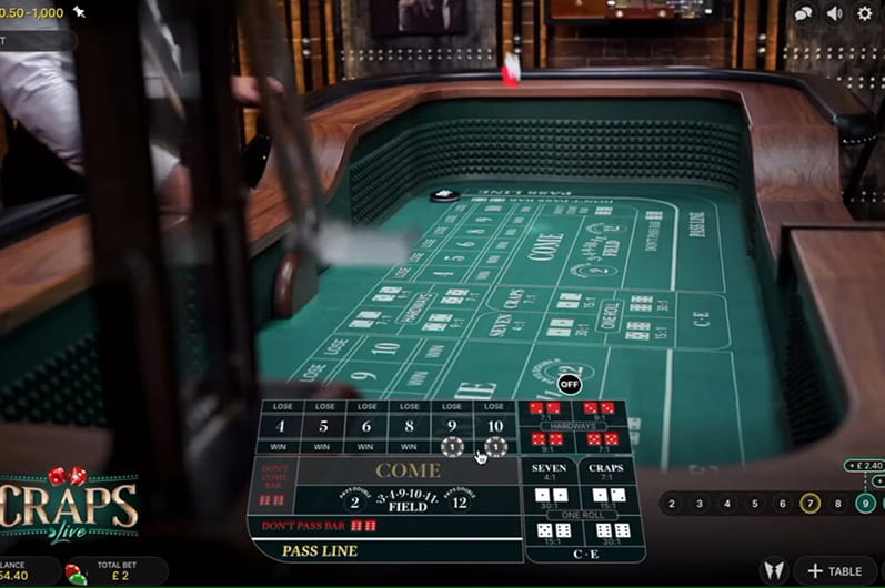 Play Online Craps on the Internet for Cash
