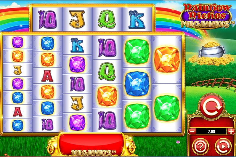 Rainbow Riches Online Slot Game Played Online