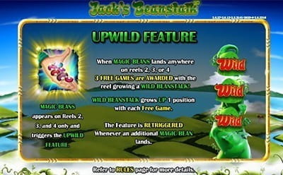 Jack’s Beanstalk Upwild Feature