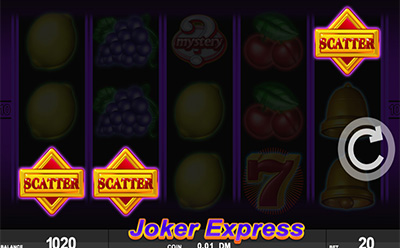 Joker Express Slot Free Spins