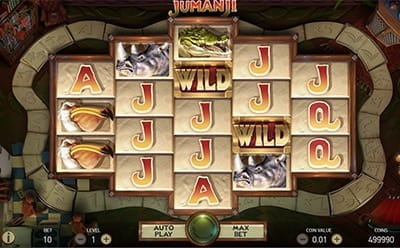Jumanji Slot Game Developed by NetEnt and Part of Matchbook Casino's Selection