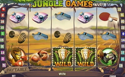 Jungle Games Slot Bonus Round