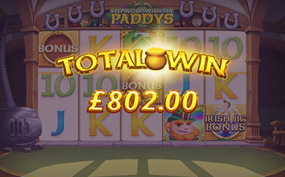 Keeping Up with the Paddys Slot Bonus Round