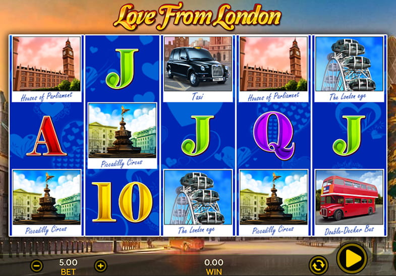 Free Demo of the Love From London Slot