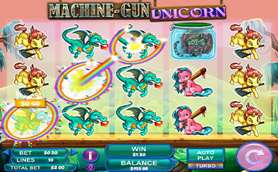 Machine Gun Unicorn Slot Mobile