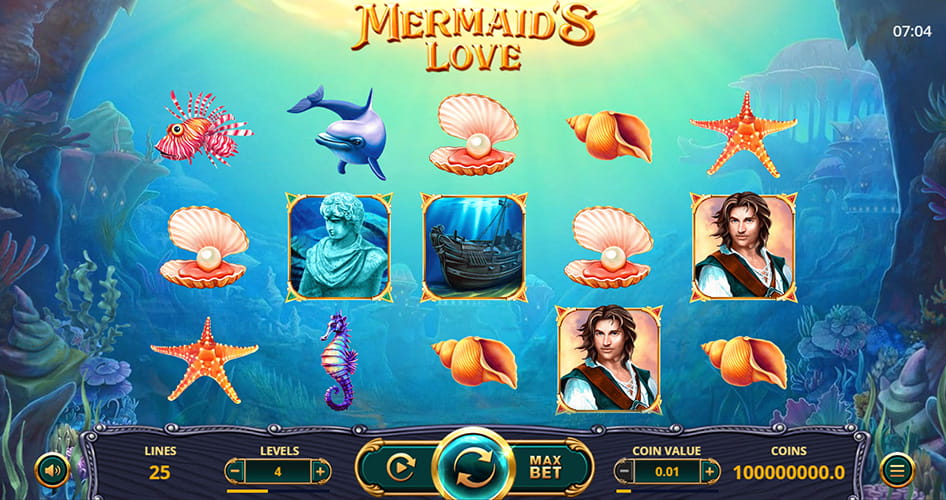 Free Demo of the Mermaid's Love Slot