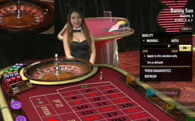 Roulette Game at Microgaming’s Live Casino