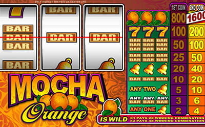 Mocha Orange Slot Win