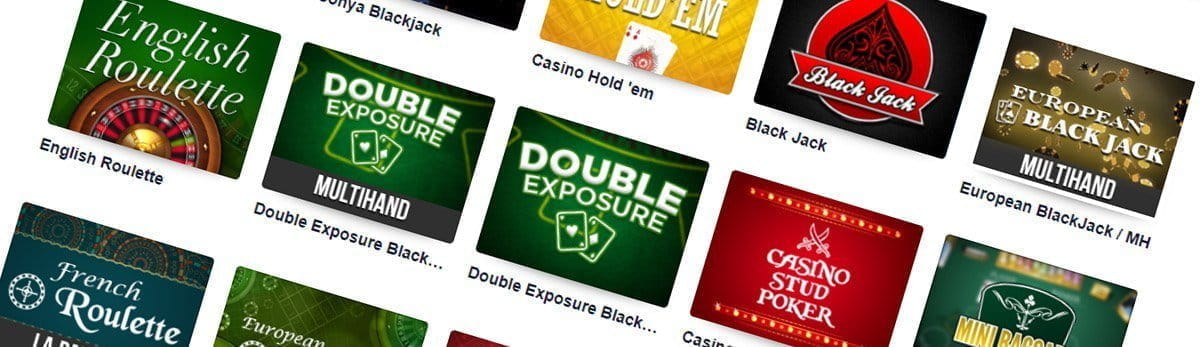 Table and Card Games Available at Multilotto Casino