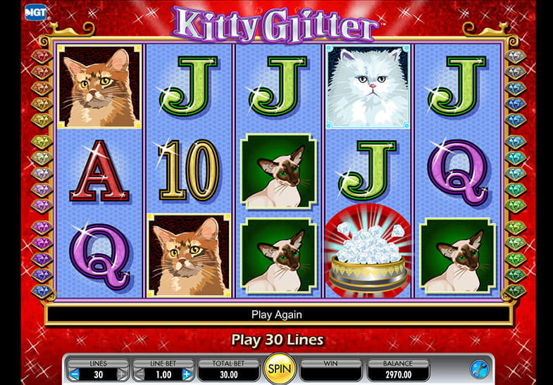Play Kitty Glitter Slot for Free