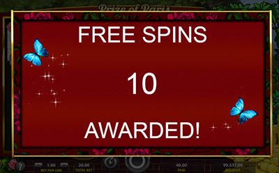 Prize of Paris Slot Free Spins