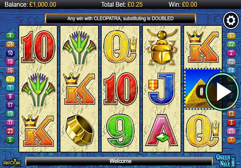 Free Demo of Queen of the Nile 2 Slot