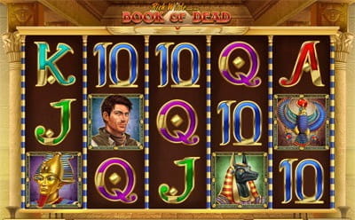 Book of the Dead Slot UI