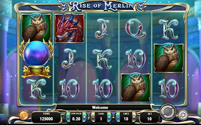 Rise of Merlin Slot at Viking Slots Casino