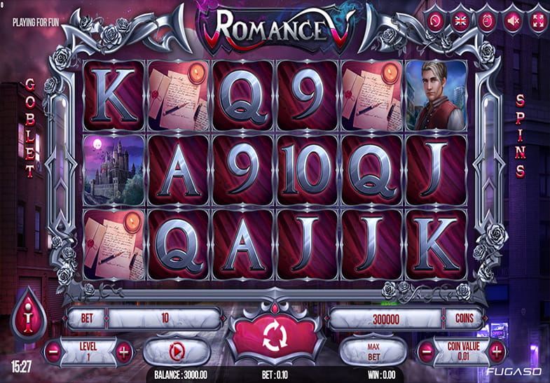 Free Demo of the Romance V Slot