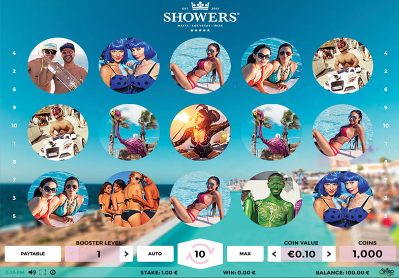 Free Demo of the Showers Slot