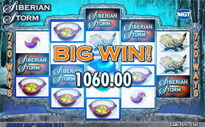 Siberian Storm Big Win