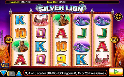 Silver Lion Slot Mobile