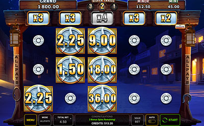 Silver Trails Slot Free Spins