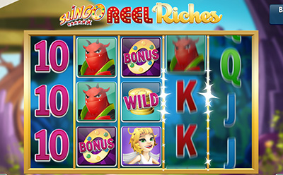 Slingo Reel Riches Slot Bonus Round