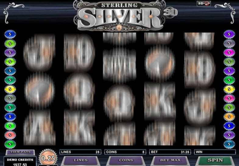 Free Demo of the Sterling Silver Slot