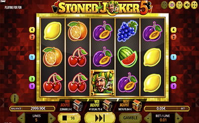 Stoned Joker 5 Slot on Mobile